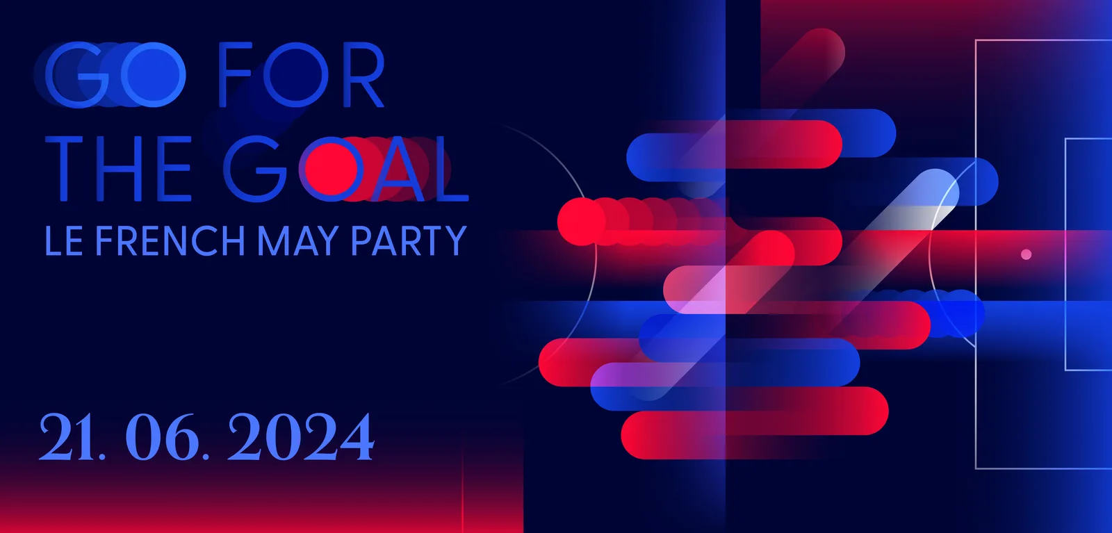 Go for the Goal key visual for Le French May, 21 June 2024 at Faye