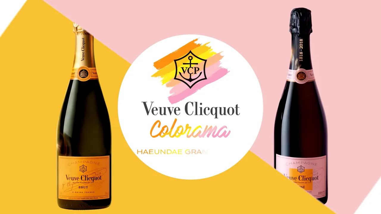 Veuve Clicquot motion graphics campaign